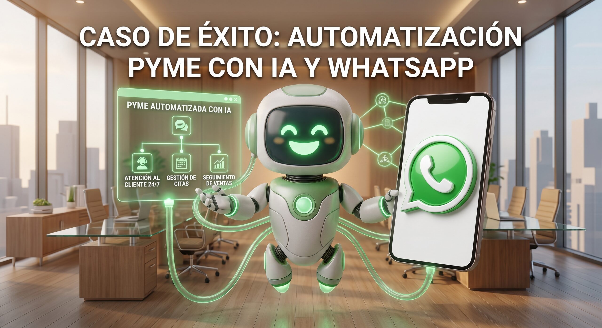 Automatiza tu pyme con poco código e IA